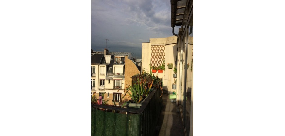 Paris vue sur la Tour Eiffel avec terrasses