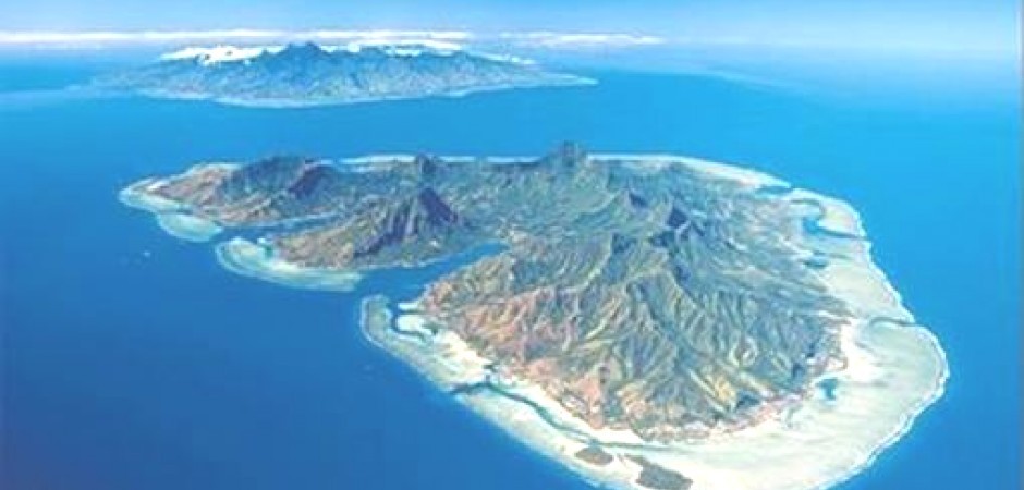 Moorea, ile soeur de Tahiti Bord de mer..