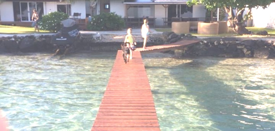 Moorea, ile soeur de Tahiti Bord de mer..