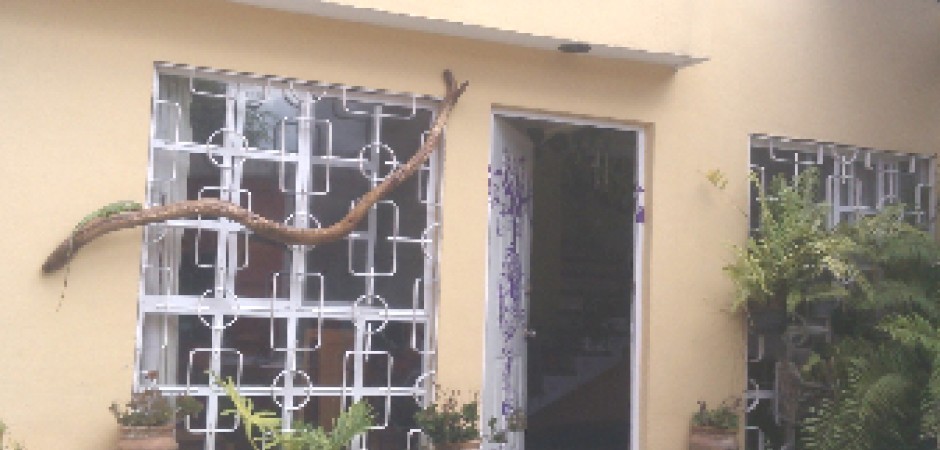 Casa con jardín, tres dormitorios,...