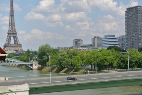 Appt parisien avec vue sur la Seine