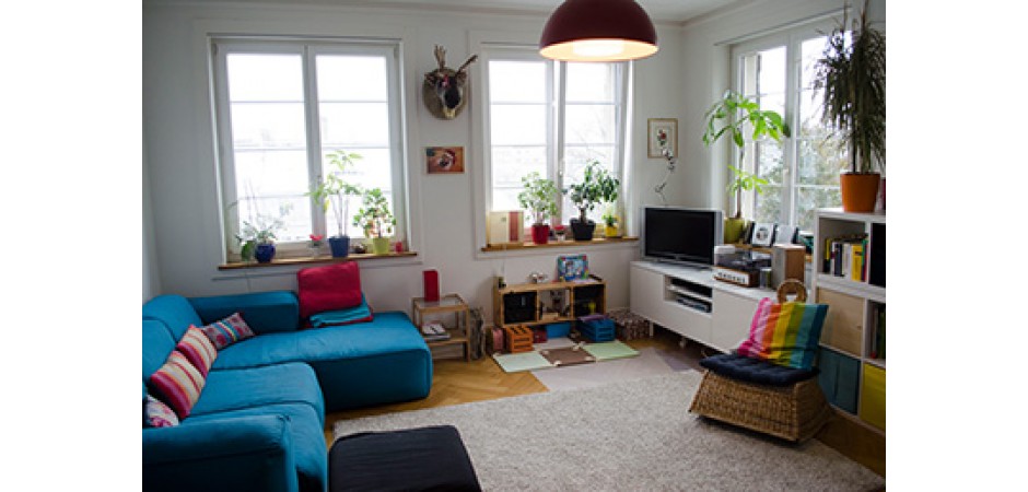 Nice bright apartment at the lake side of Zuerich perfect for familys and couples to swap for a place in Berlin! 