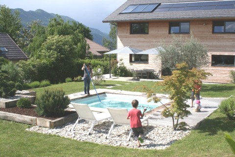 House in the Alps next to the Lac du Bourget, Geneva, Annecy and Lyon