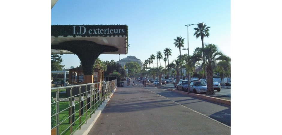 Studio de 21m2 à Villeneuve Loubet, vue sur la mer