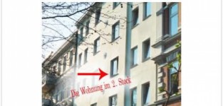 Unsere Wohnung in Hamburg Altona is...