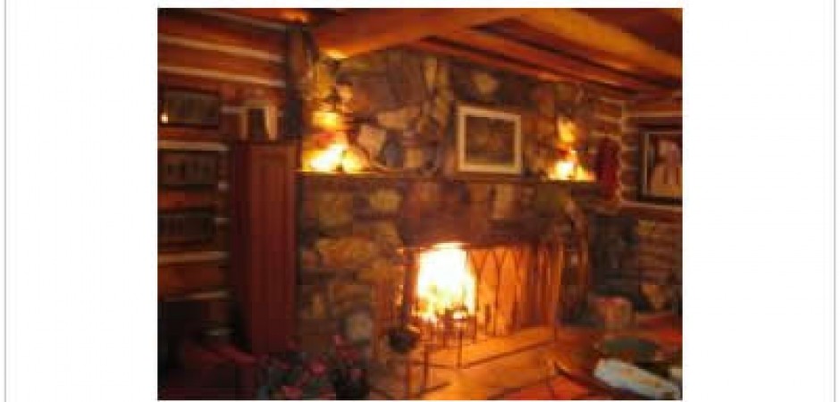 Lovely historic log lodge filled wi...