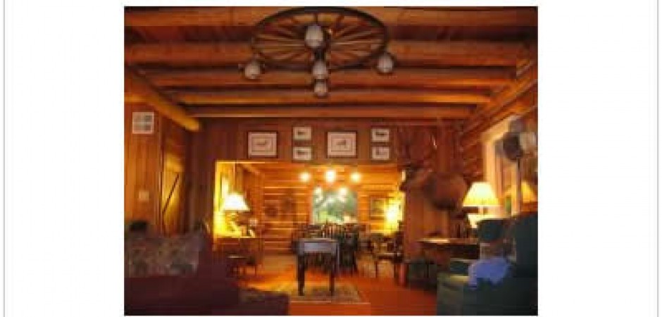 Lovely historic log lodge filled wi...