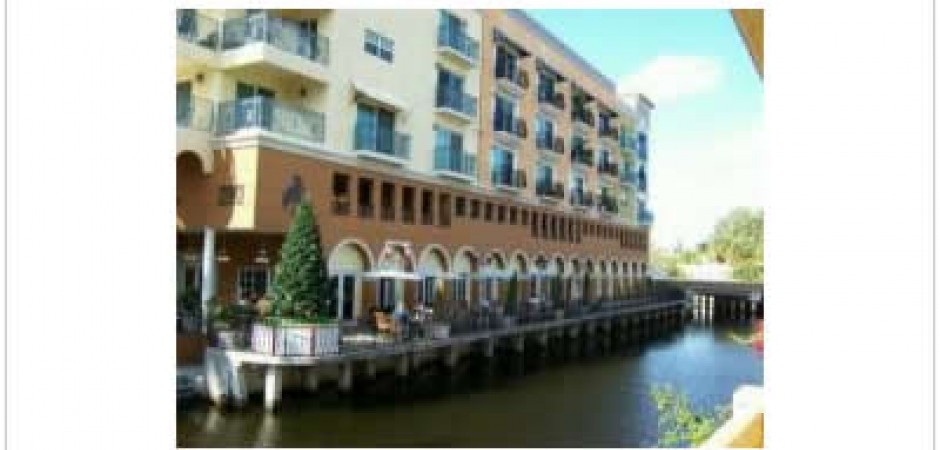 Water front condo on Las Olas...