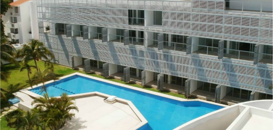 Appartement en bord de mer à Cancún