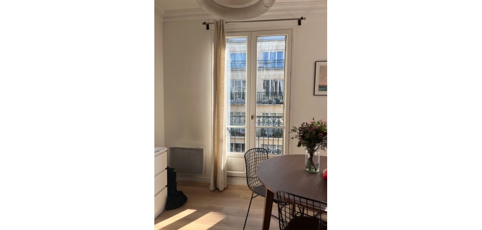 Appartement de charme parisien lumineux