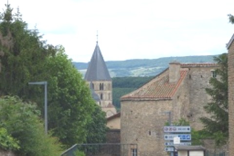 CLUNY medieval historic town