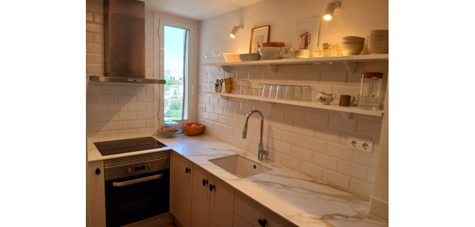 Apartamento junto al mar en la Costa Dorada (Tarragona)