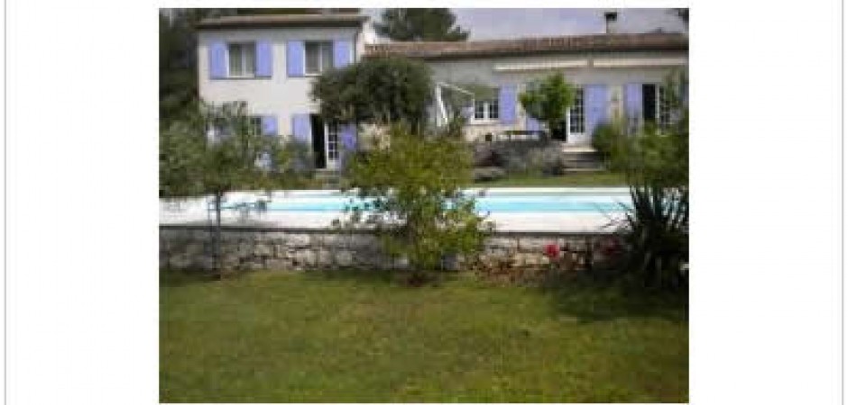 Maison avec piscine dans le sud de la France