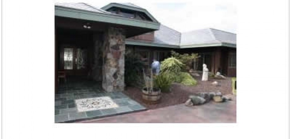 Home is located on 40+ acres in a g...