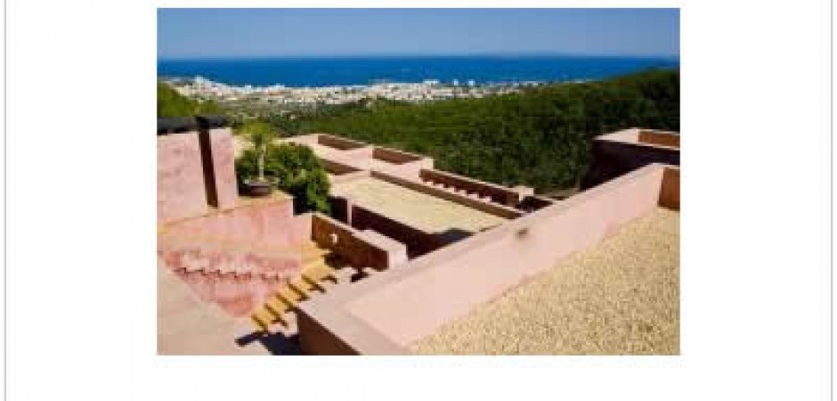 Villa con vistas espectaculares a Ibiza y Formentera