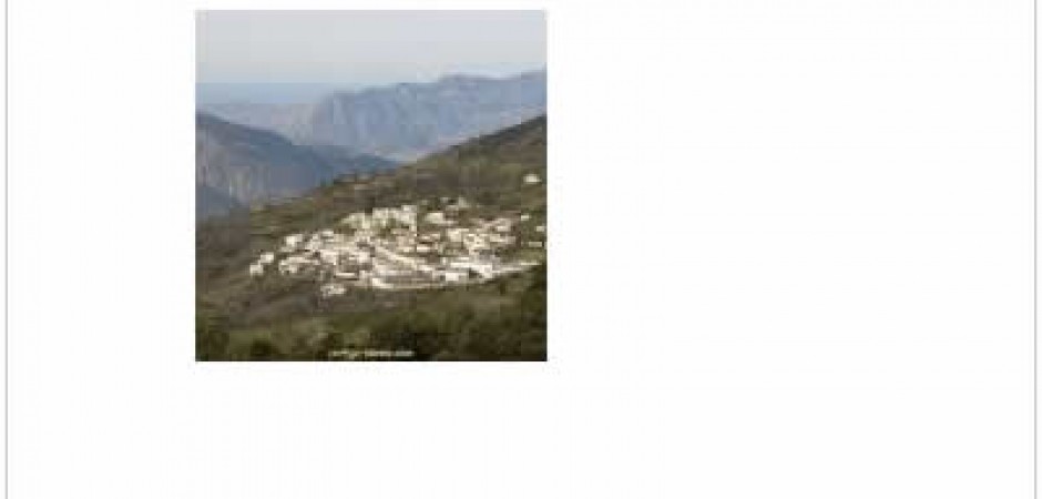  Rustic house in a picturesque village in La Alpujarra (Granada-Spain)