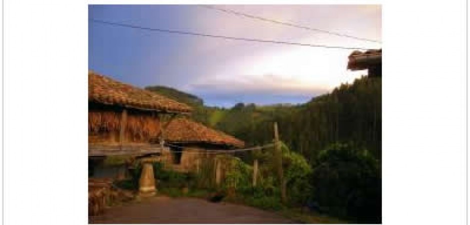 La casa es antigua,rehabilitada con...