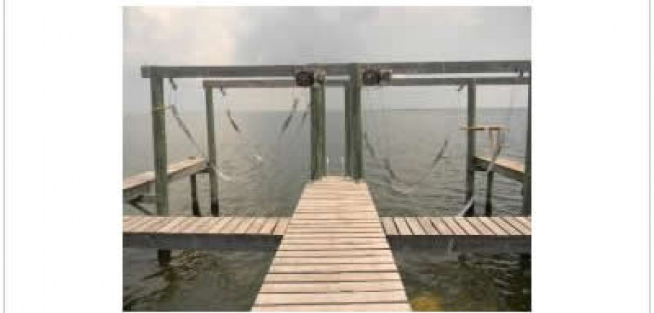 Bayfront home with dock and beautif...