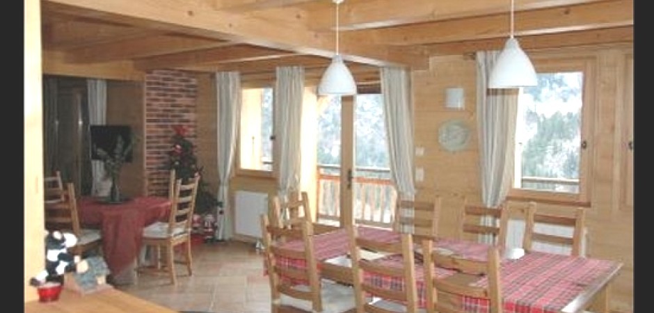 Chalet neuf de luxe , vue splendide