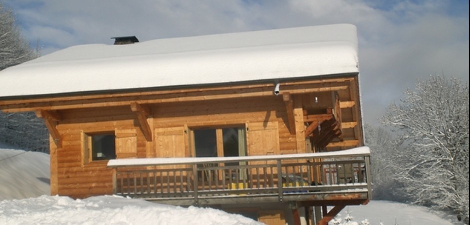 Chalet neuf de luxe , vue splendide