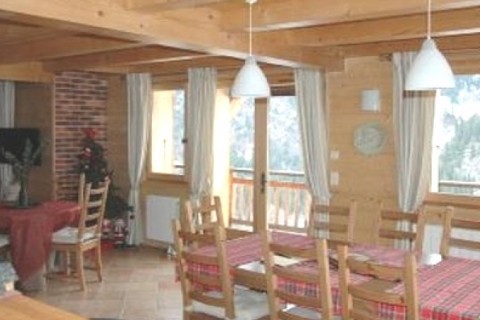 Chalet neuf de luxe , vue splendide