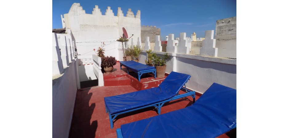 Belle maison idéalement située dans la medina, proche plage et port