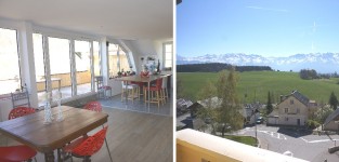 Loft panoramique Alpes françaises