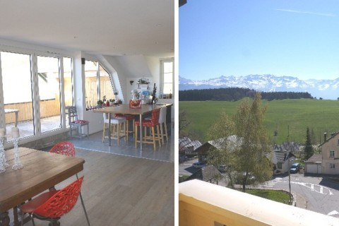 Loft panoramique Alpes françaises