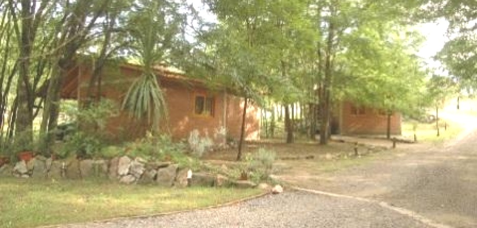 Chalet argentin dans un village de montagne 