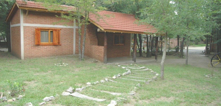 Chalet argentin dans un village de montagne 