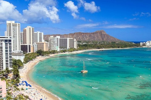 Appt à Hawaï proche de la Plage de Waikiki