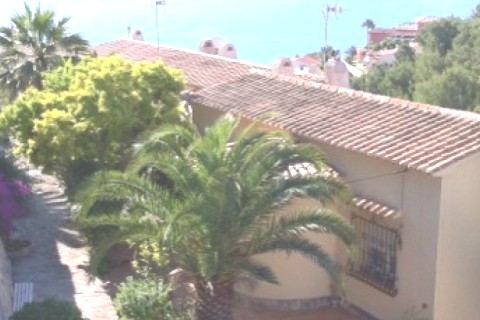 Bungalow sur la mer en Espagne