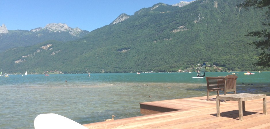 Waterfront on sought after Lake Annecy in the French Alps just below Geneva. Up to 1 year swap.