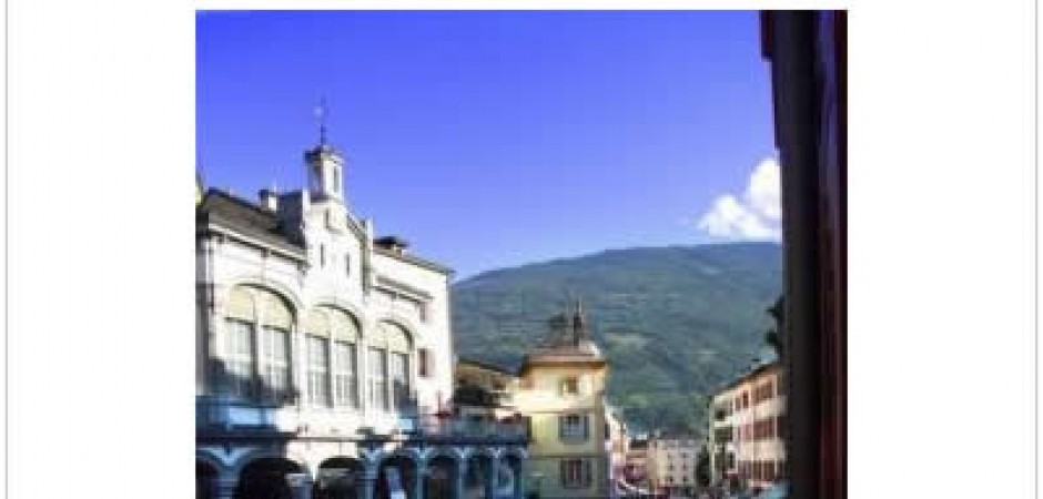 Alpes suisses : charmant appartement en vieille ville de Sion