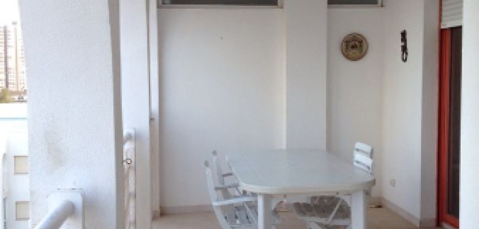 Apartamento junto a la playa