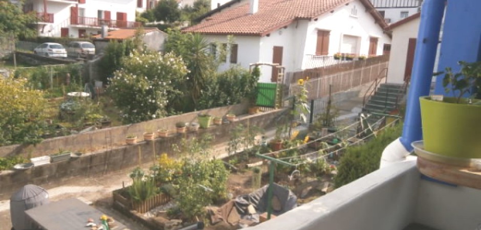 Appartement avec jardin et terrase HENDAYE entre mer et montagne